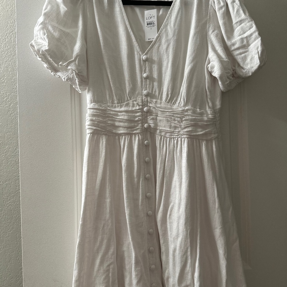 Loft Linen Dress w/ Tag